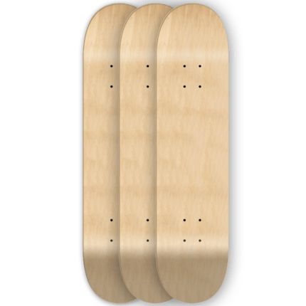 Tablas de skateboard para artistas, no aptas para patinar.